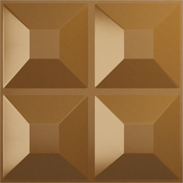 Ekena Millwork 11 7/8in. W x 11 7/8in. H Swindon EnduraWall Decorative 3D Wall Panel Covers 0.98 Sq. Ft. WP12X12SWDVG - main